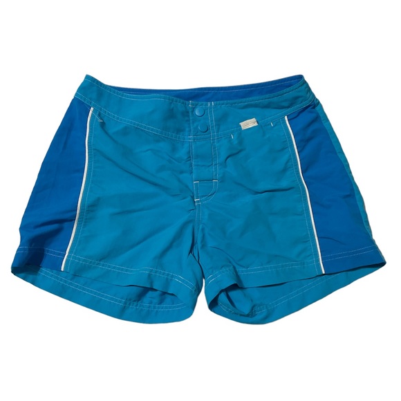 Vintage L.L. Bean blue nylon athletic/adventure shorts size 6 - Picture 3 of 9